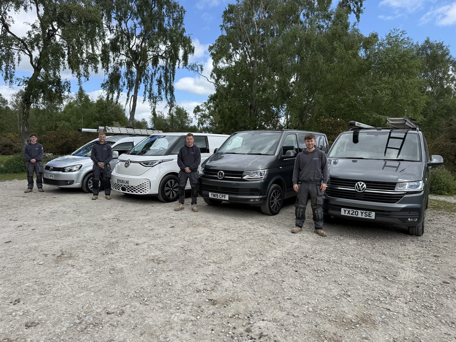 Mark Smith Electrical vans